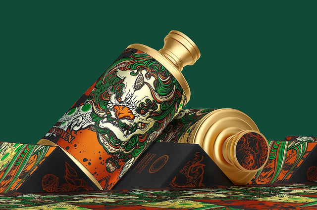 天禄貔貅酱香白酒包装设计