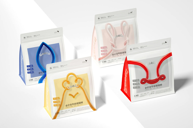 Geetu宠物品牌猫粮包装设计