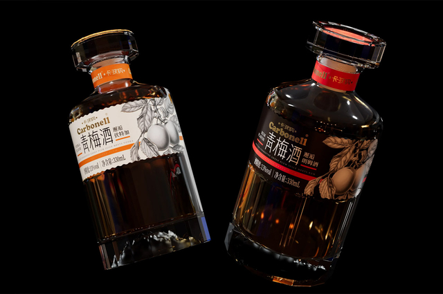卡波纳青梅酒包装设计