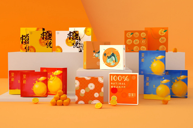 聚源赋能脐橙包装设计