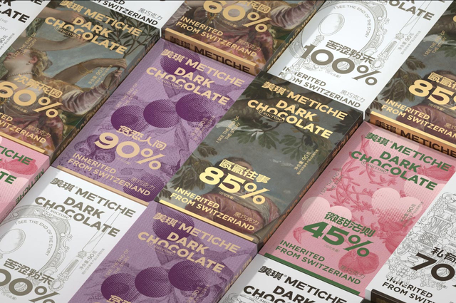 Metiche美琪巧克力包装设计