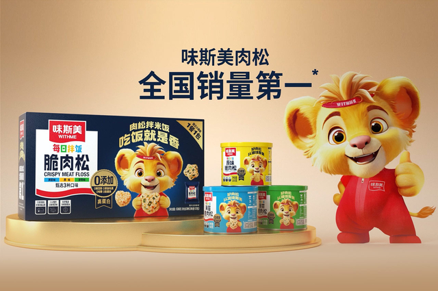 味斯美肉松包装设计