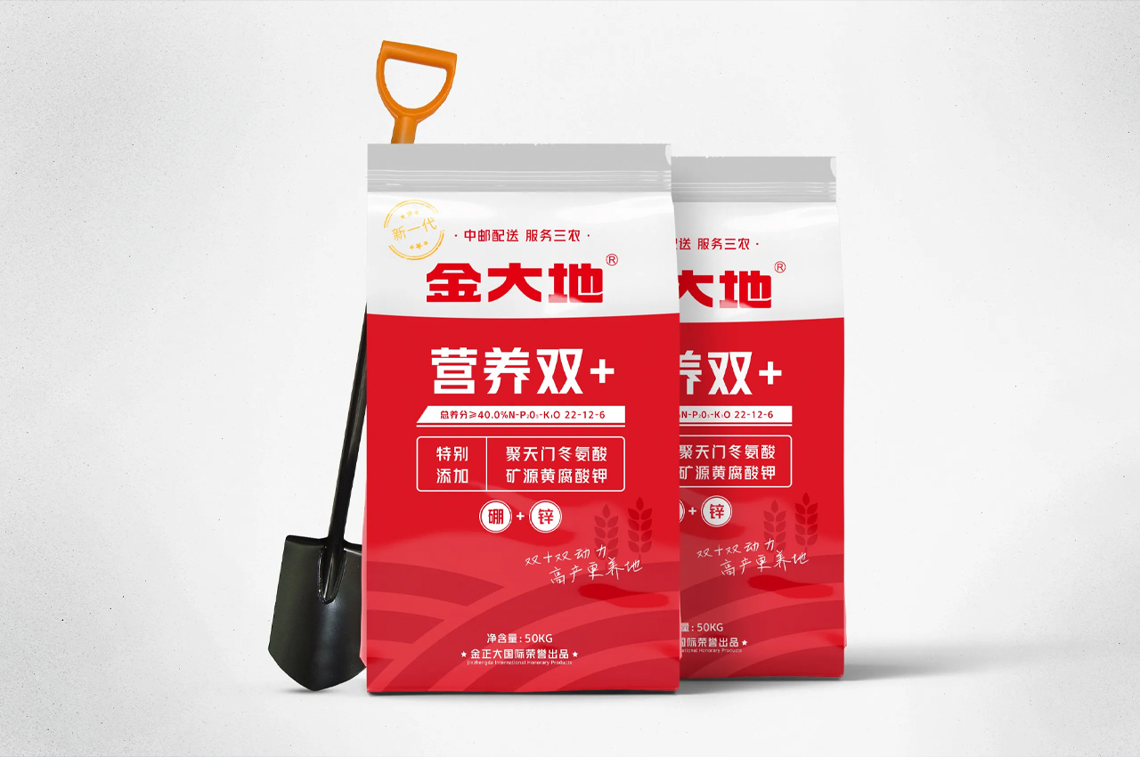 金正大金大地化肥包装设计