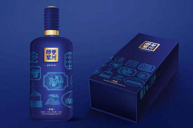 雙河醇浆白酒包装设计