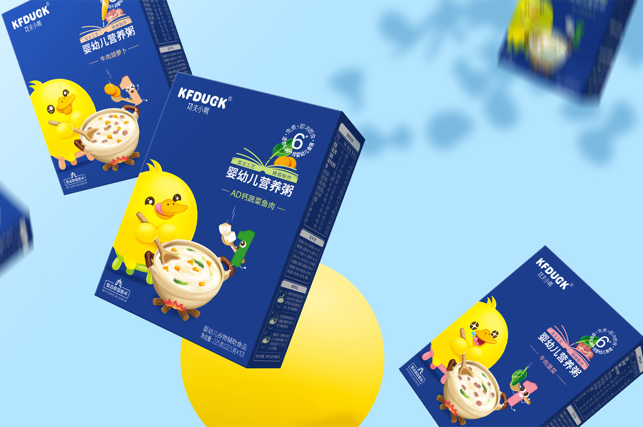 功夫小鸭包装设计